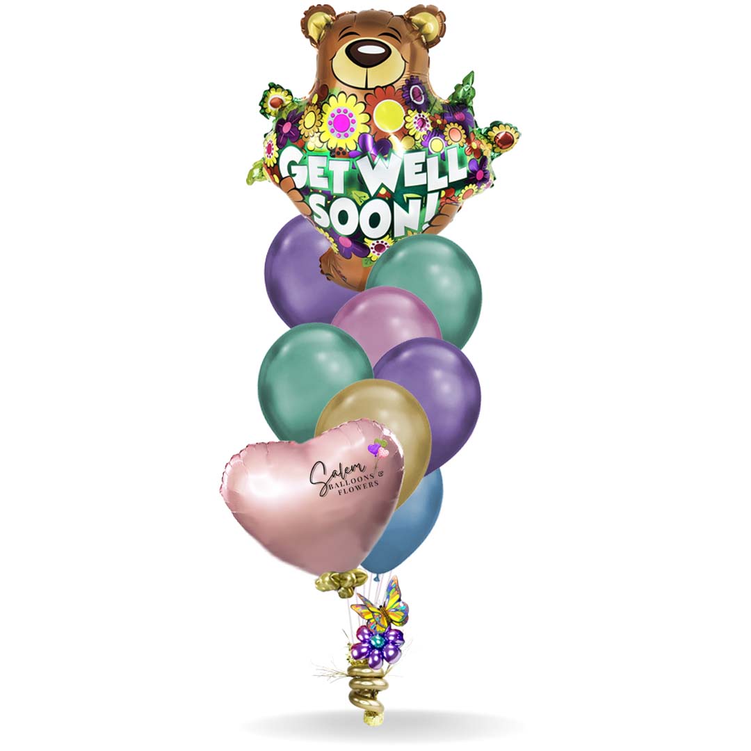 Get Well Bear & Balloon