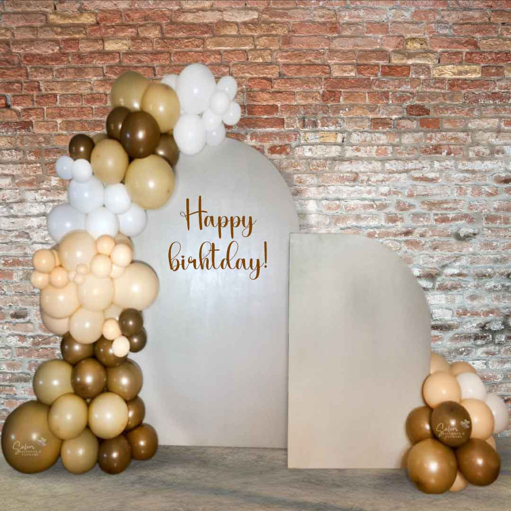 2 Chiara Panels-2 Garlands Balloon Decor (Customizable Color Palette)