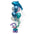 Under the Sea Helium Balloon Bouquet with a Blue dolphin balloon and seaweed balloons. Balloons Salem Oregon. 