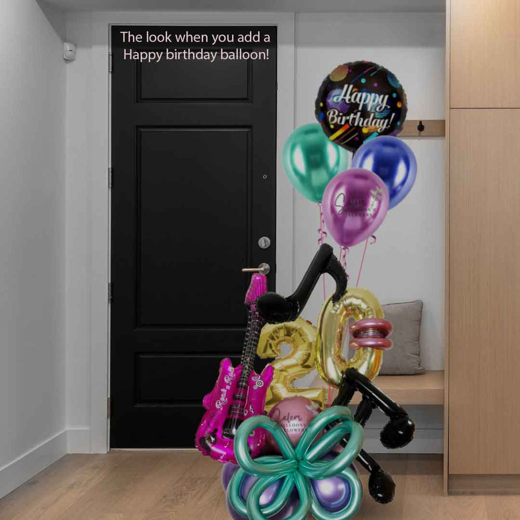 Melody and Milestones Balloon Numbers